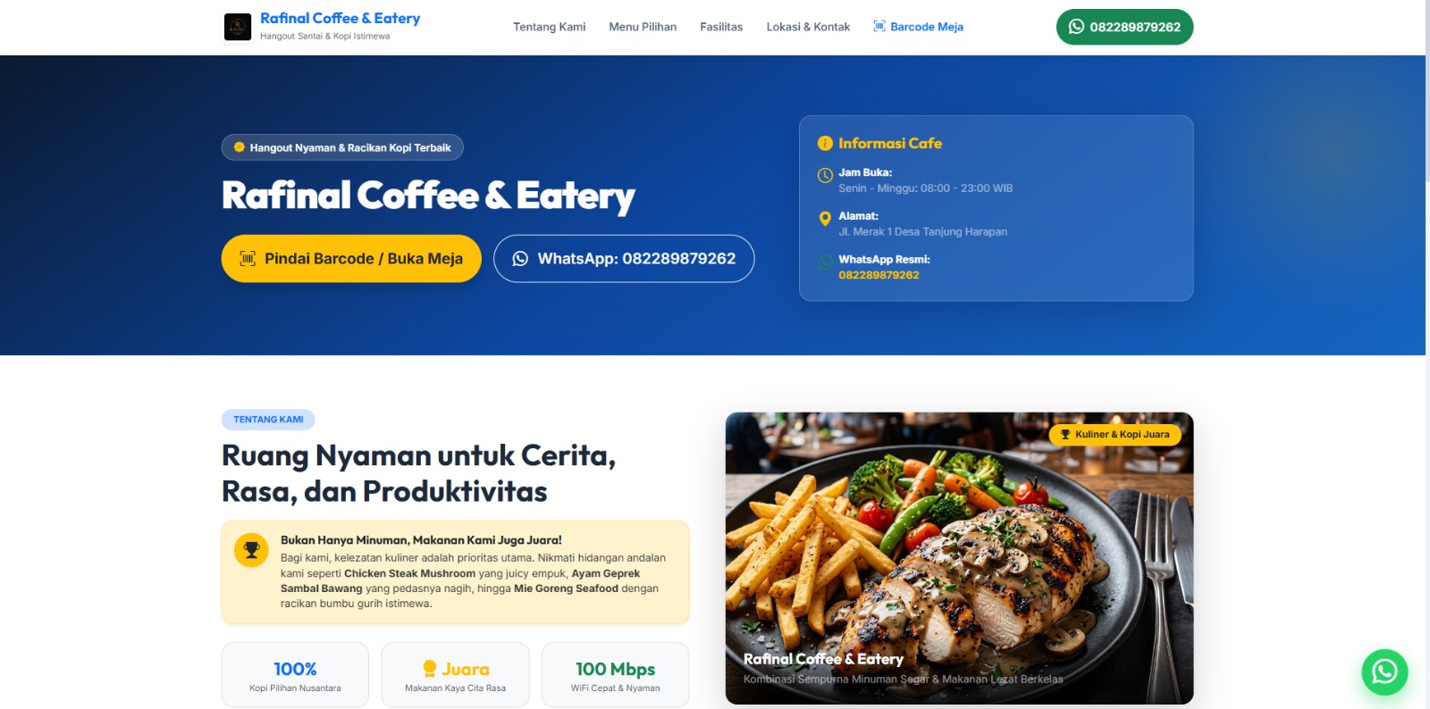 Platform Manajemen Kafe